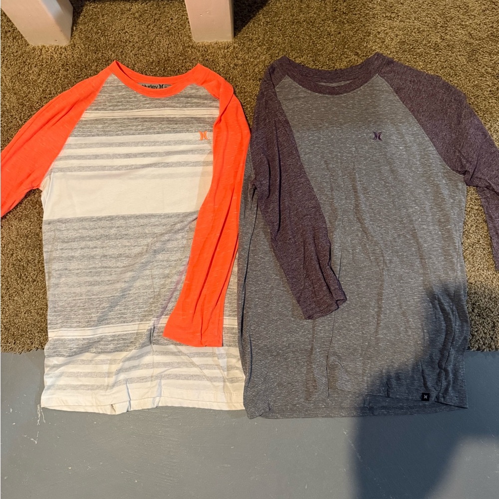 Hurley Henley Style Shirts